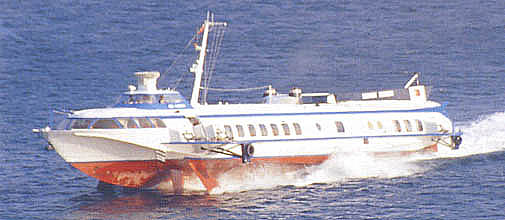 Bodrum Express Ferries routes from/to Rhodes, Kos, Marmaris, Gokova, Dalyan, Datsa.
